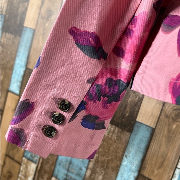 CAbi Pink and Purple Floral Jacket - Picture 16 of 16